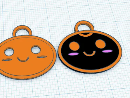 cute pumpkin key Chan