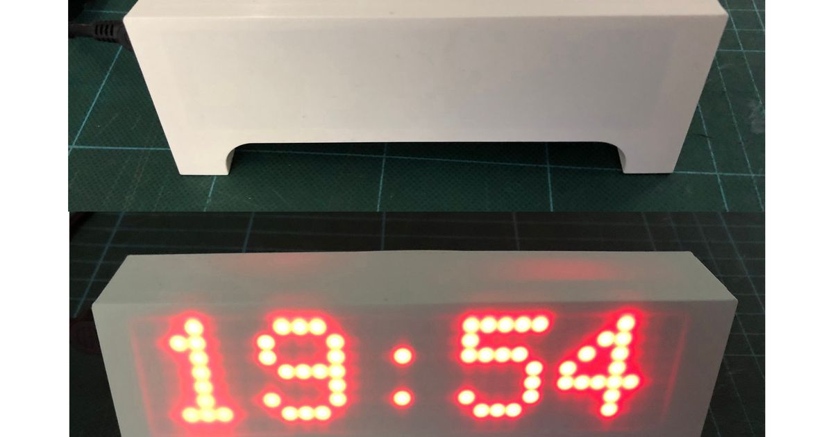 Arduino Nano Clock by Regis | Download free STL model | Printables.com