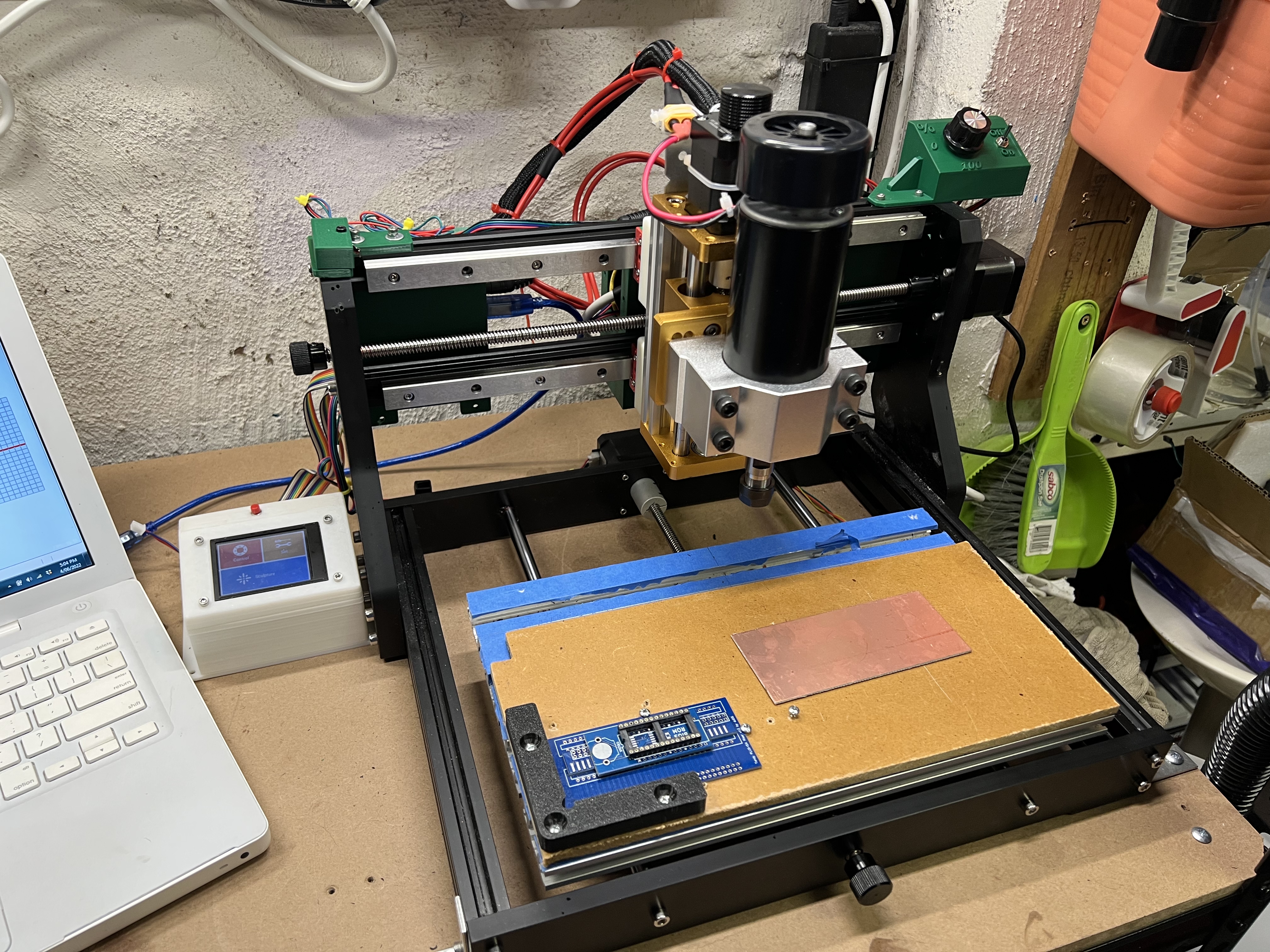 3018 CNC - Ultimate Upgrade using MGN15H Linear Rails and a 500w Spindle