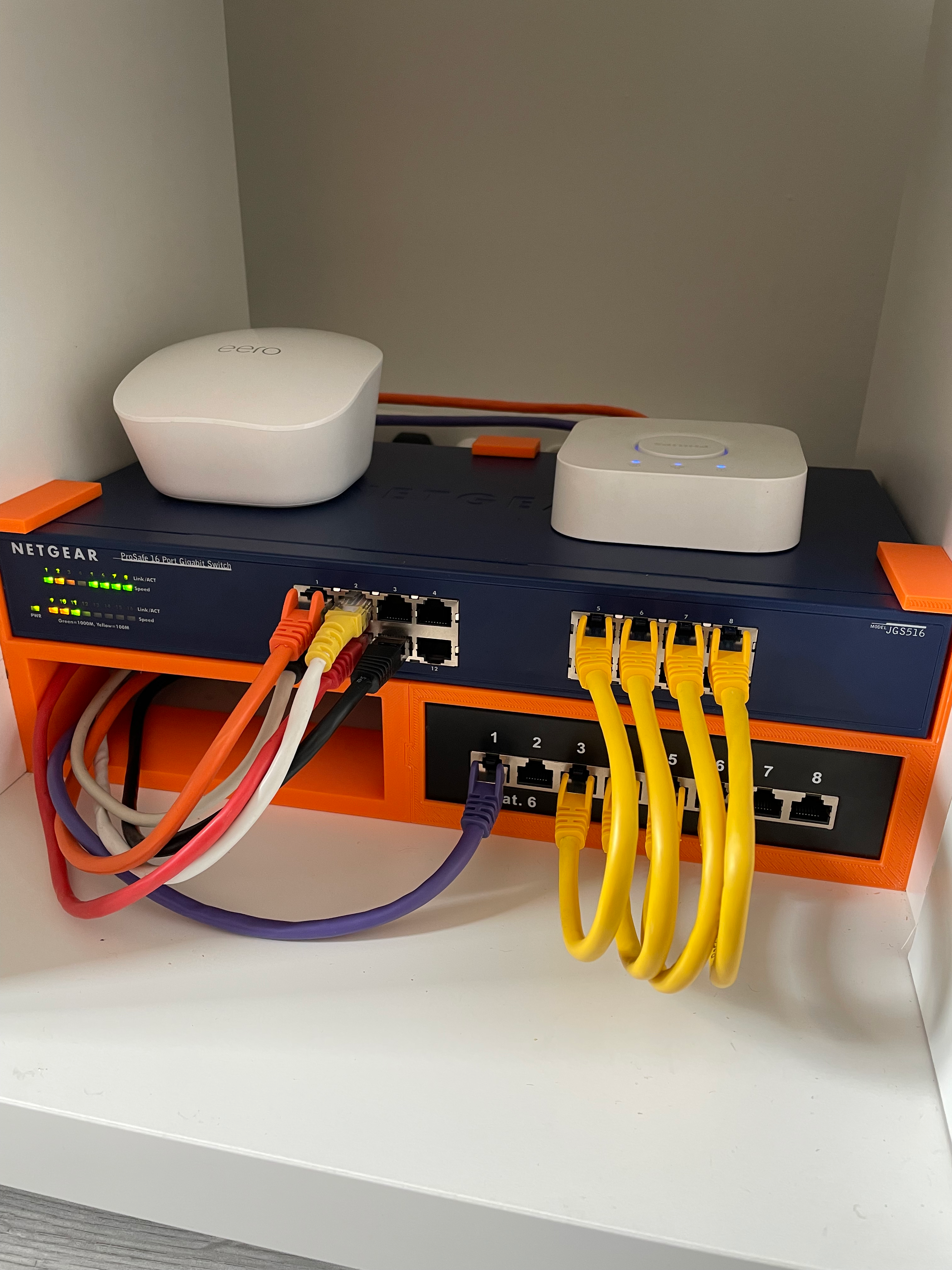 IKEA Kallax Mini Networking Rack