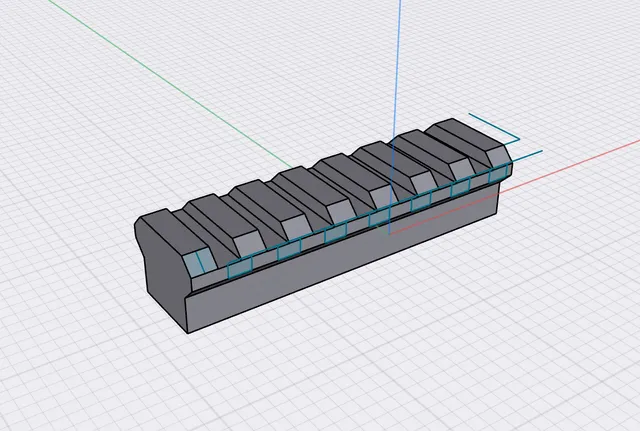 Ris rail 2.9 inch