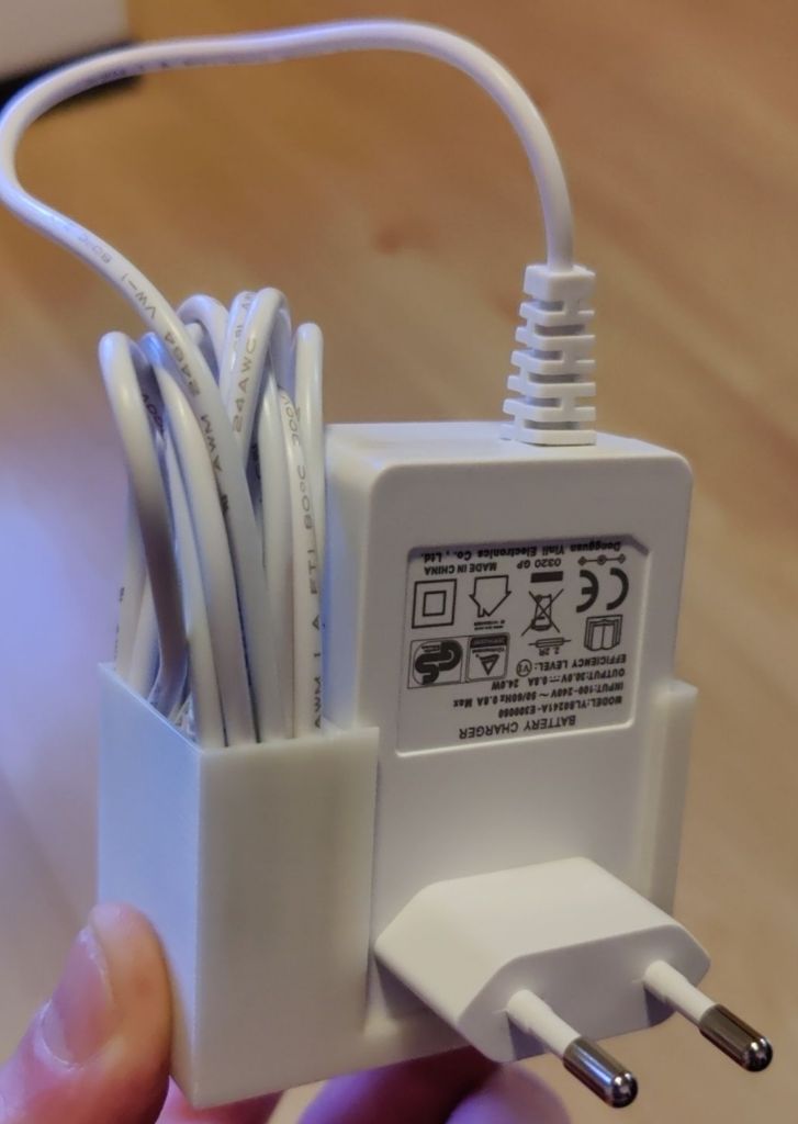 Dreame power adapter holder by vier2acht Download free STL model