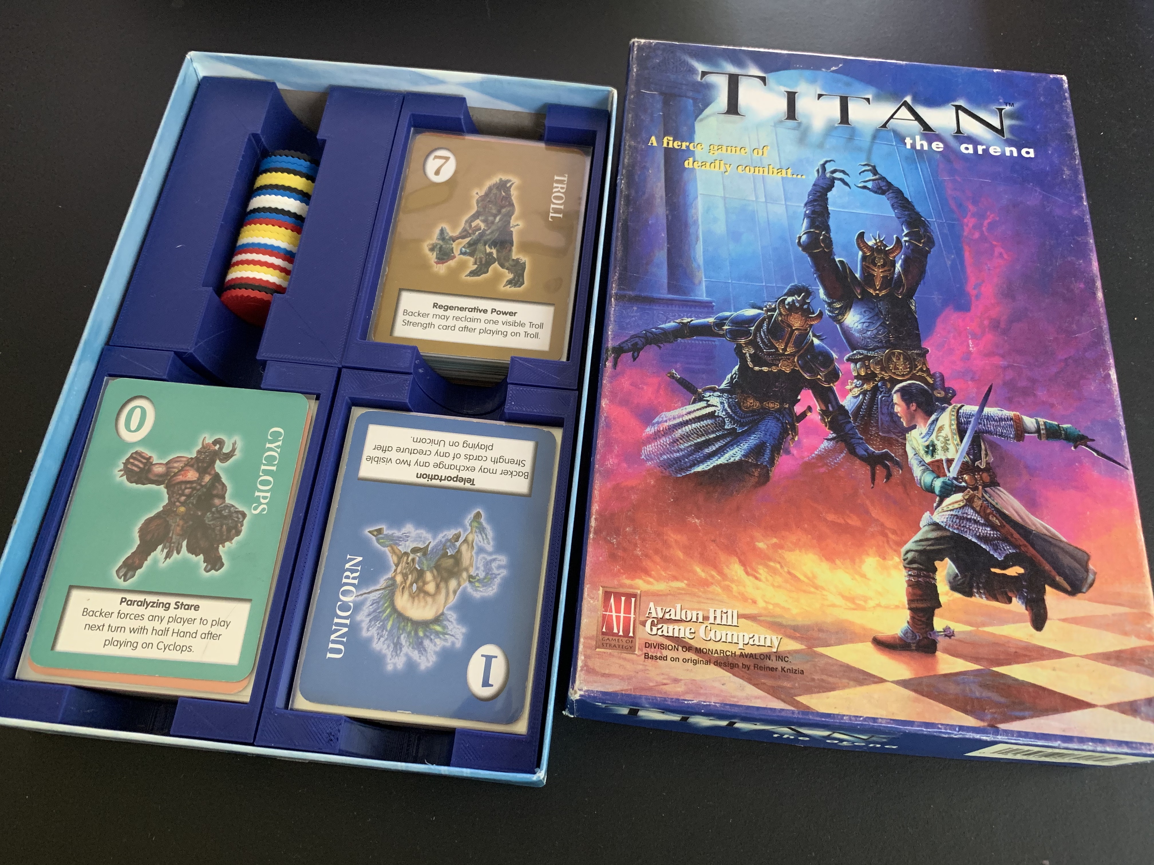 Titan: The Arena -- Insert/Organizer