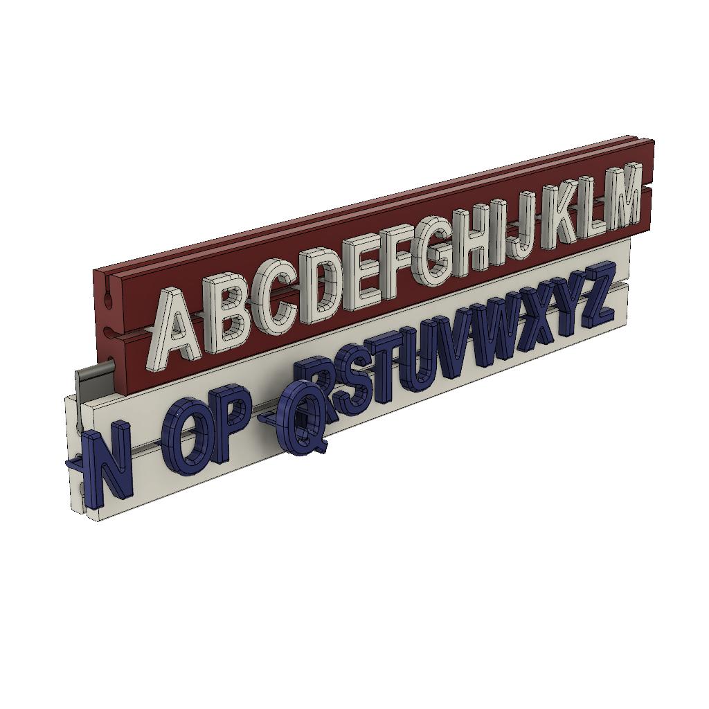 alphabeth LETTERS