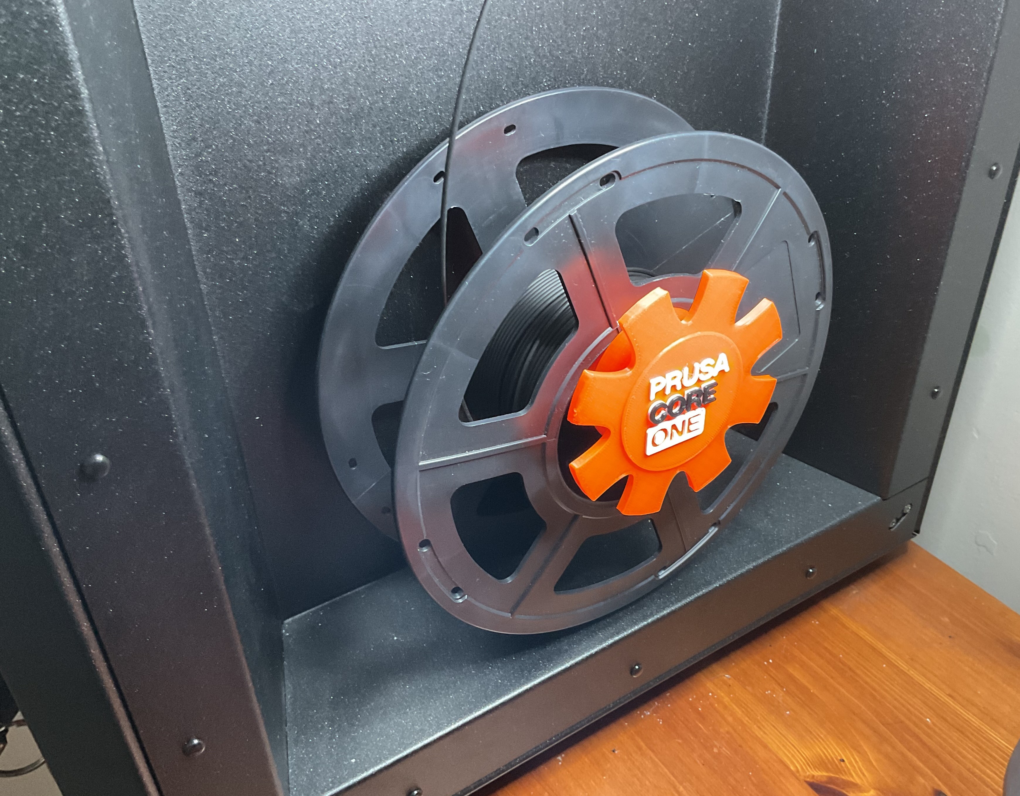 Core One Spool Holder - Larger Diameter and End Cap