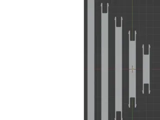 Modular Table Longer Rods by SAH4001 | Download free STL model ...