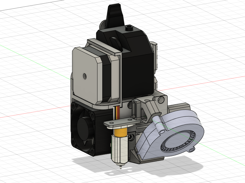 Volcano Adapter for BMG V6 Directdrive mount CR10/Ender3/TevoTornado