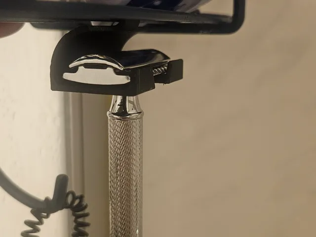 Rasierhobel Halter Mühle / safety razor holder stand Muehle