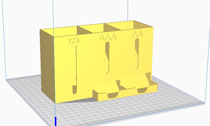 battery holder and low battery