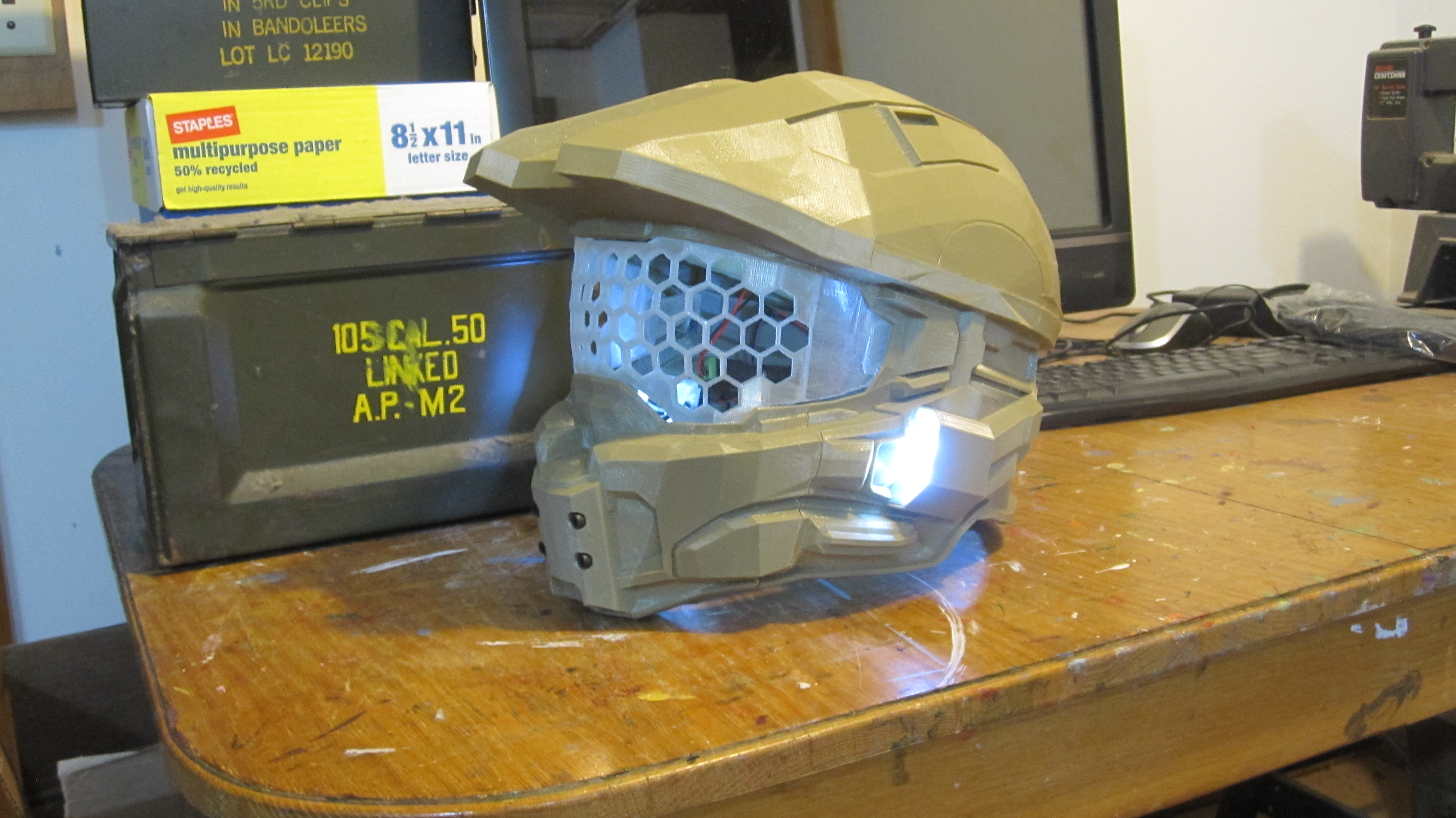 Miniatura 2 do modelo 3D Master Chief Helmet