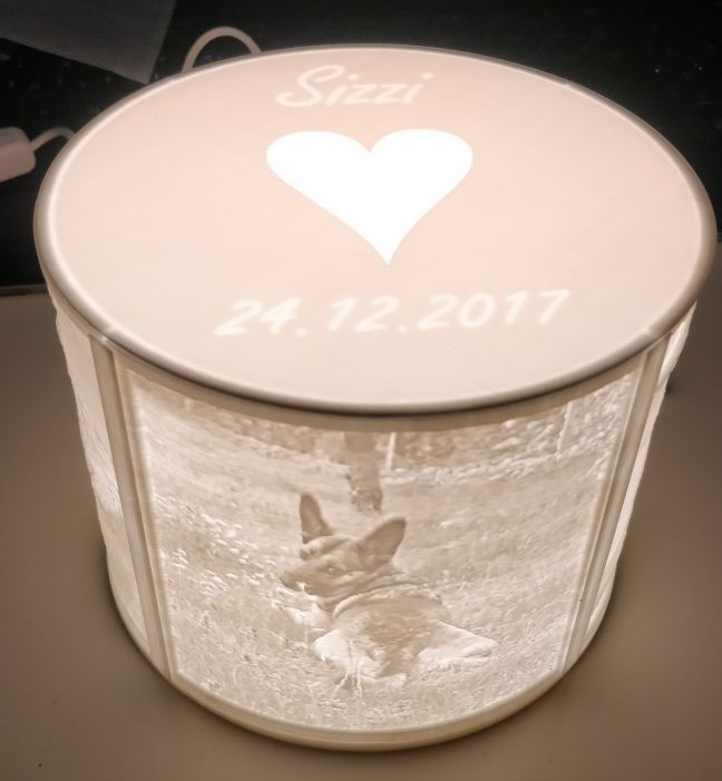 Lithophane Lamp