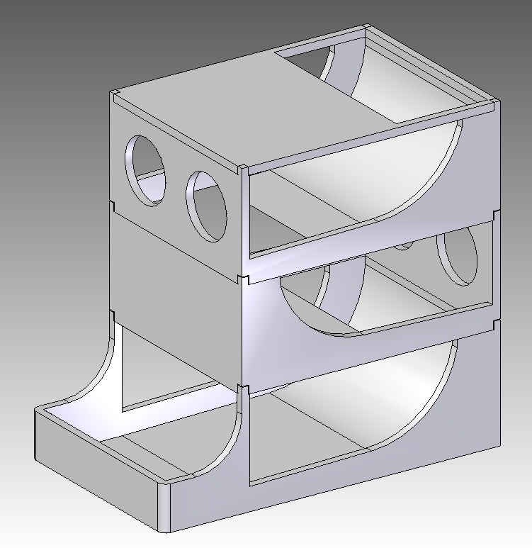 Miniatura 3 do modelo 3D Stackable can dispenser