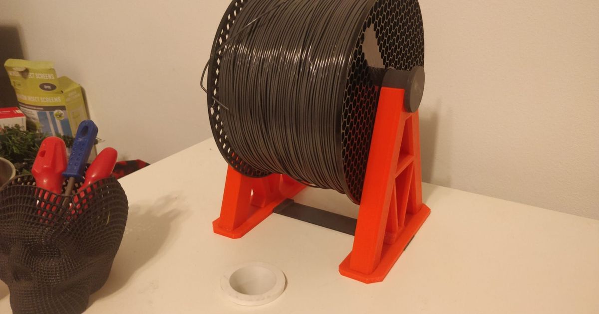 1kg Prusament Spool Holder Base Dry Box by FrostyDogs, Download free STL  model