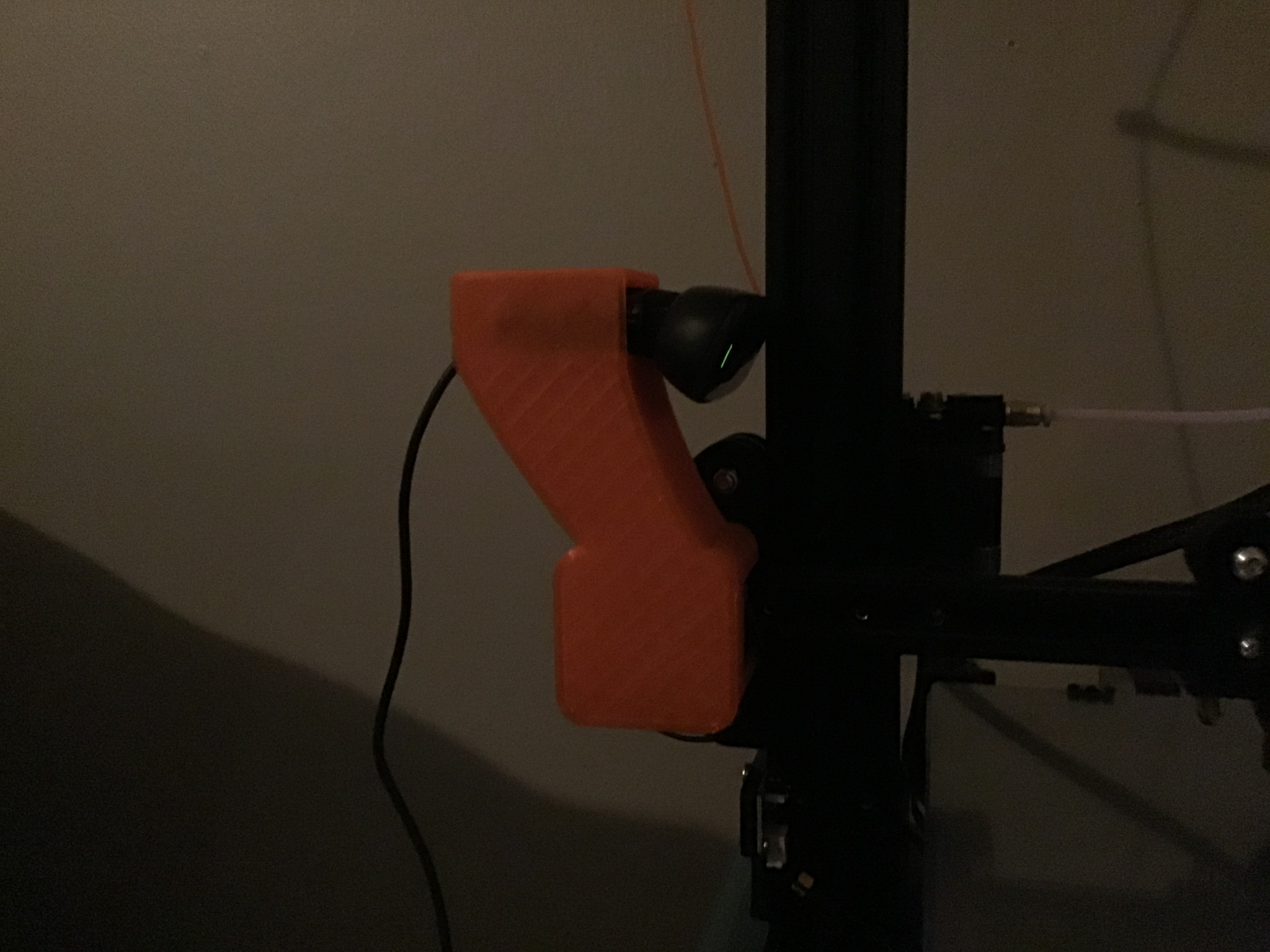 Creality Ender 3 X-Gantry mount for Logitech C270 Webcam