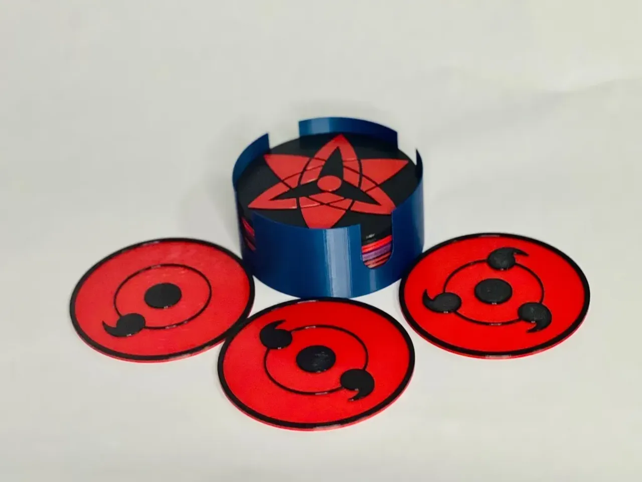 Naruto Eye Coasters by Kurt Richter | Download free STL model