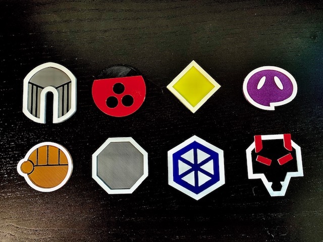 Pokemon Generation 2 Johto Gym Badges