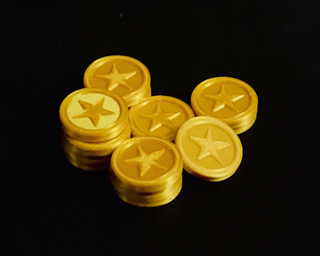 Animal Crossing Bell Coin by Kurt Richter | Download free STL model