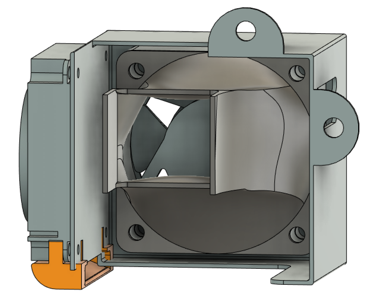 Creality Heatsink Fan Duct by Mr. Pewpy ButWhole Download free STL