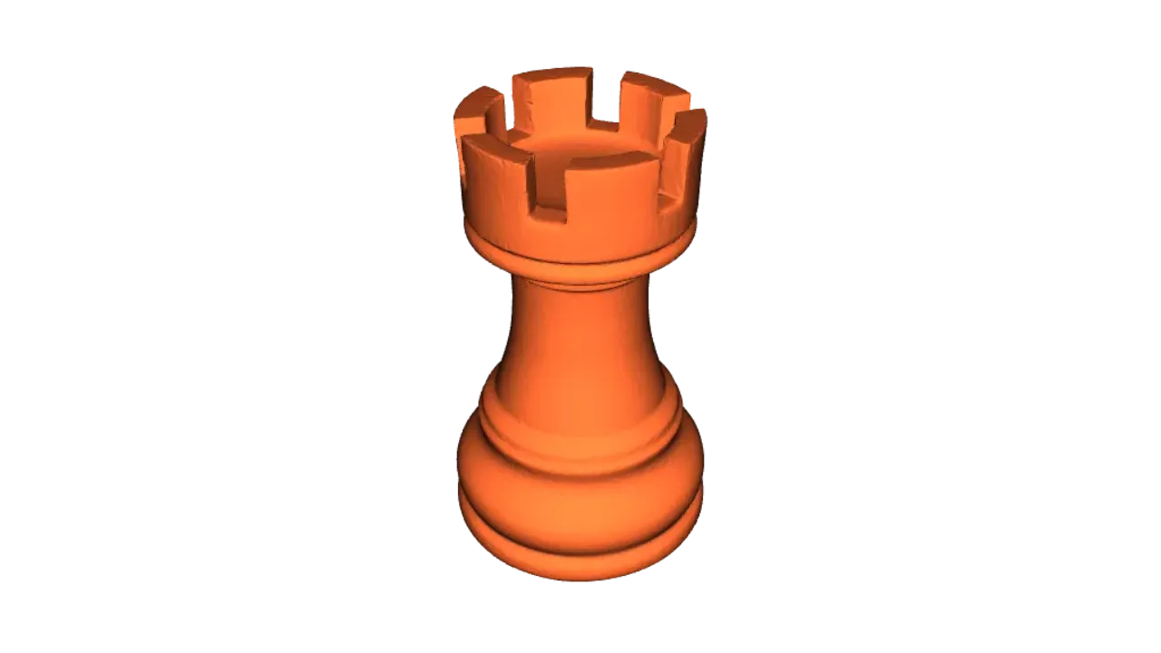 Rook (Chess), 3D CAD Model Library