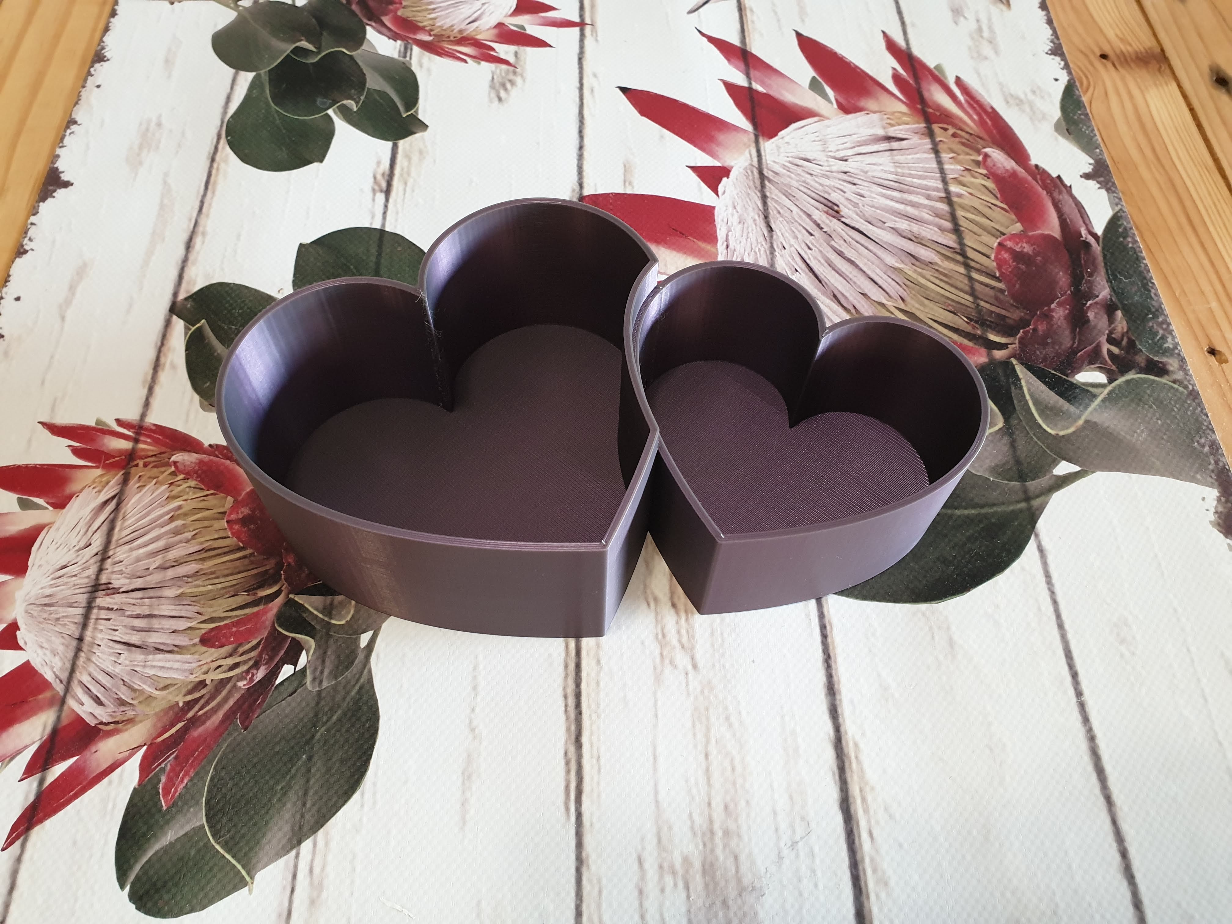 Heart Planter 04 - Two Hearts