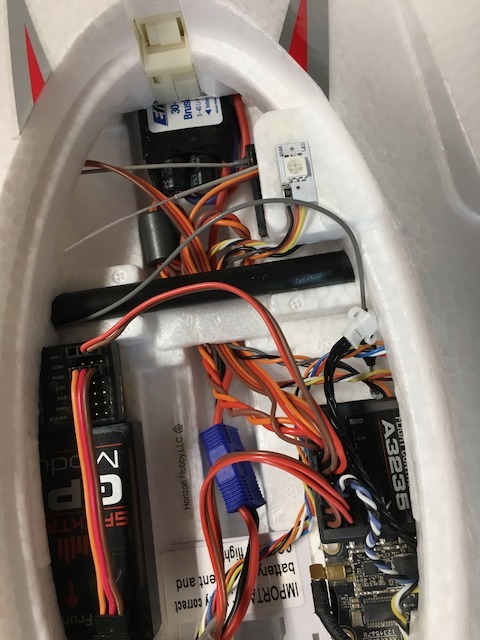Eflite Opterra 1.2m  Landing Gear addition. 