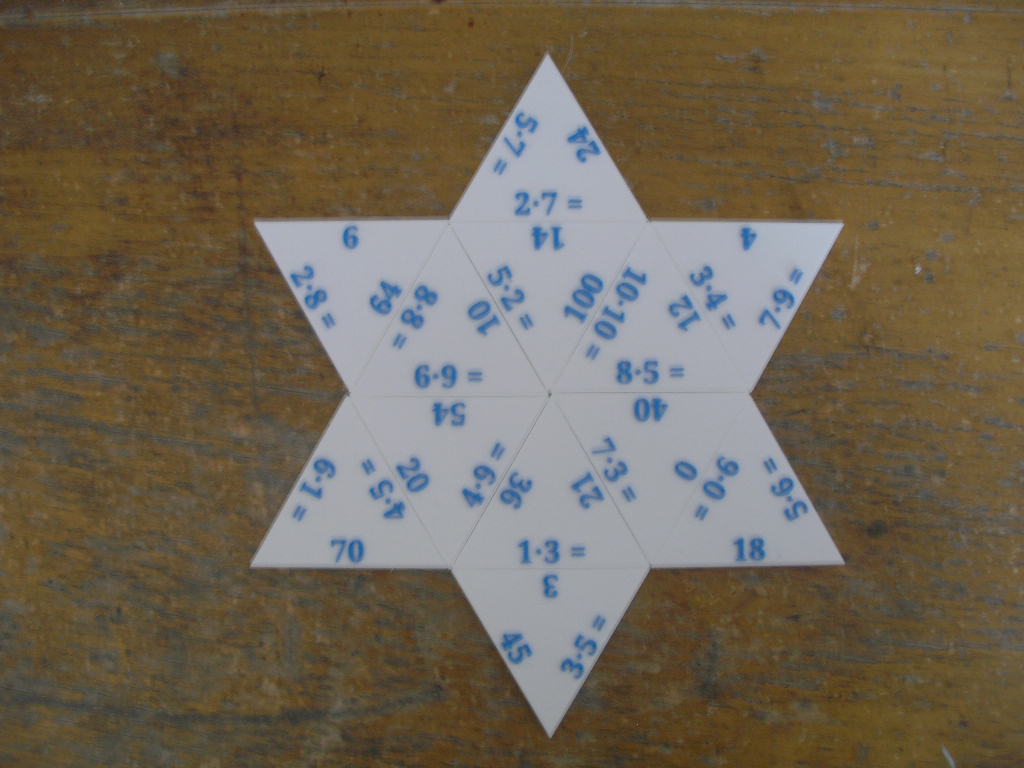 Trimino násobilka (Trimino multiplication)