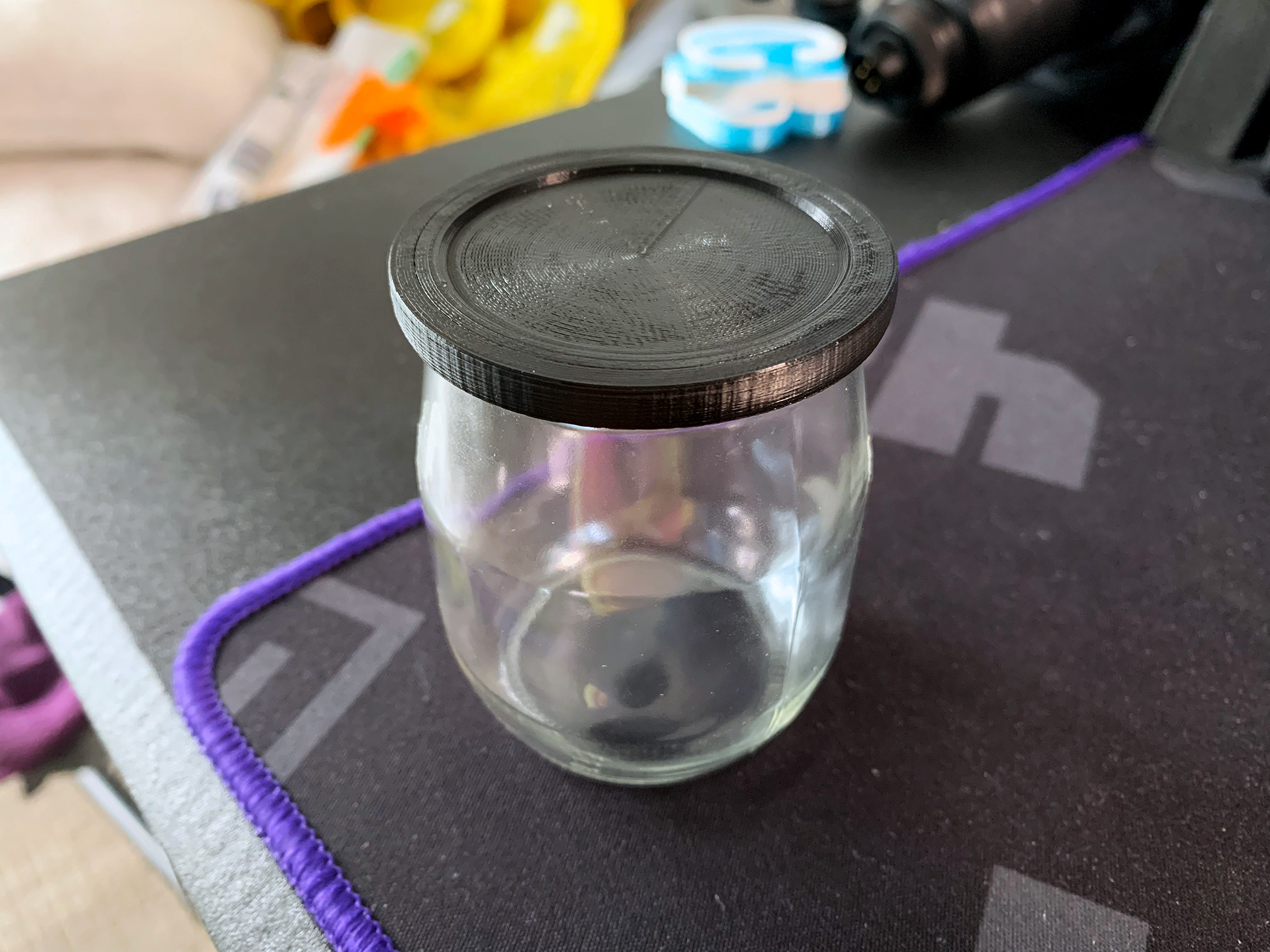 Small Glass Container Lid