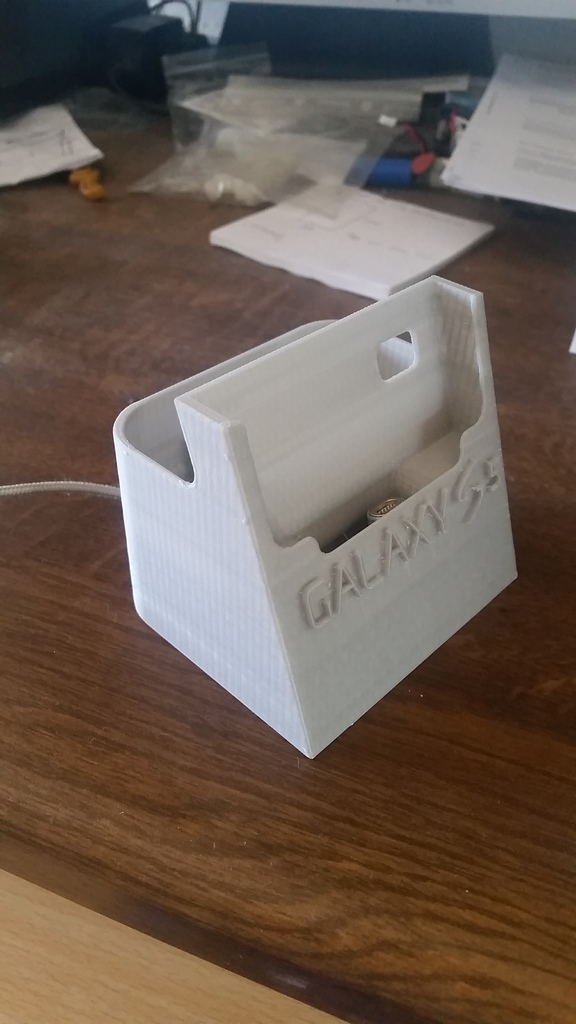 Samsung Galaxy S5 Holder for Goobay charging cable