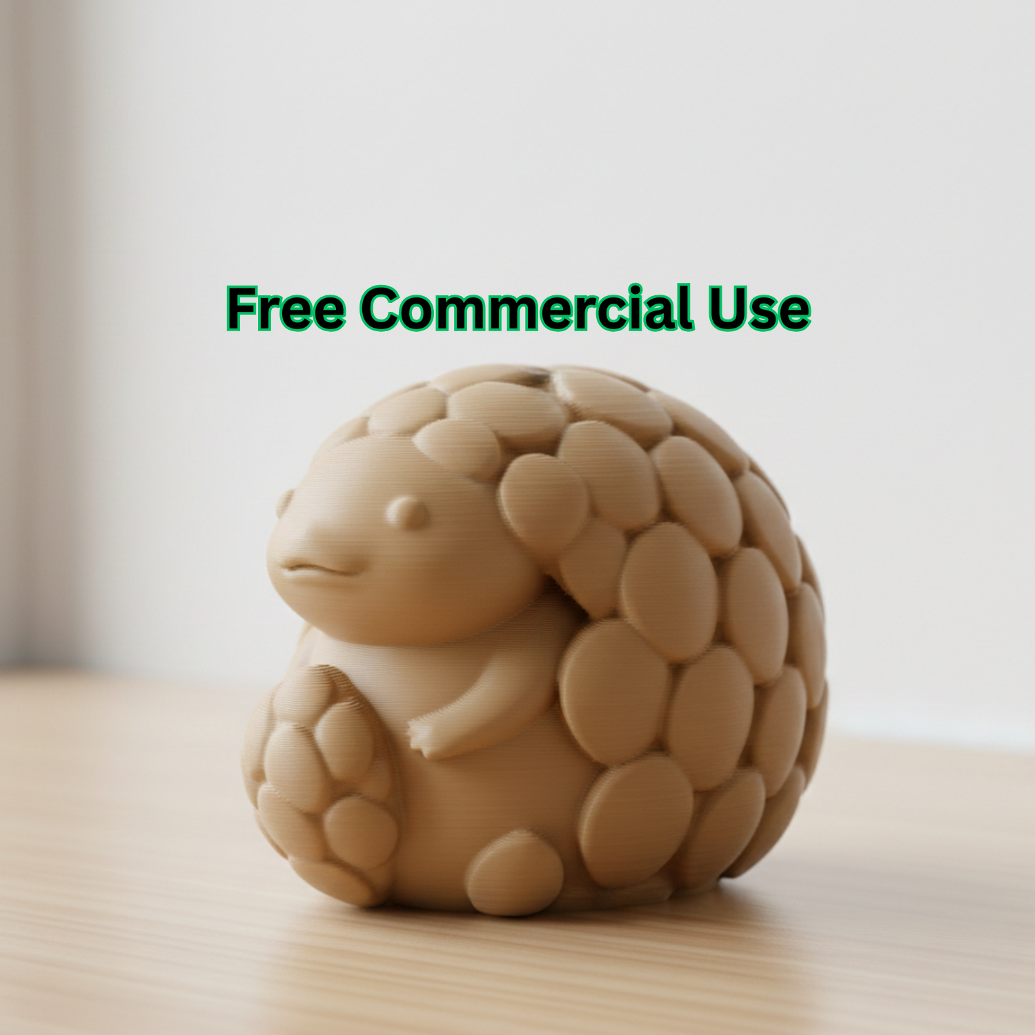 Cute Pangolin Figurine