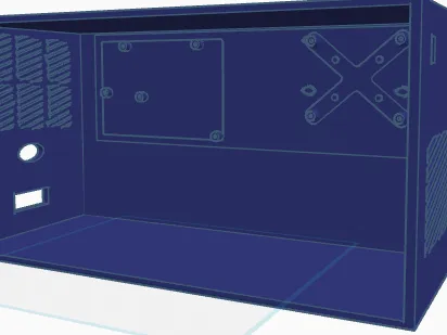 itx external electronics enclosure