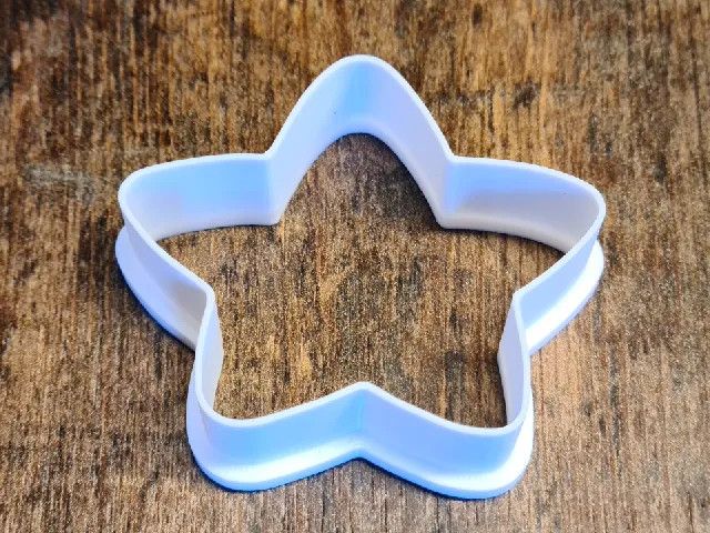 Christmas: star cookie cutter
