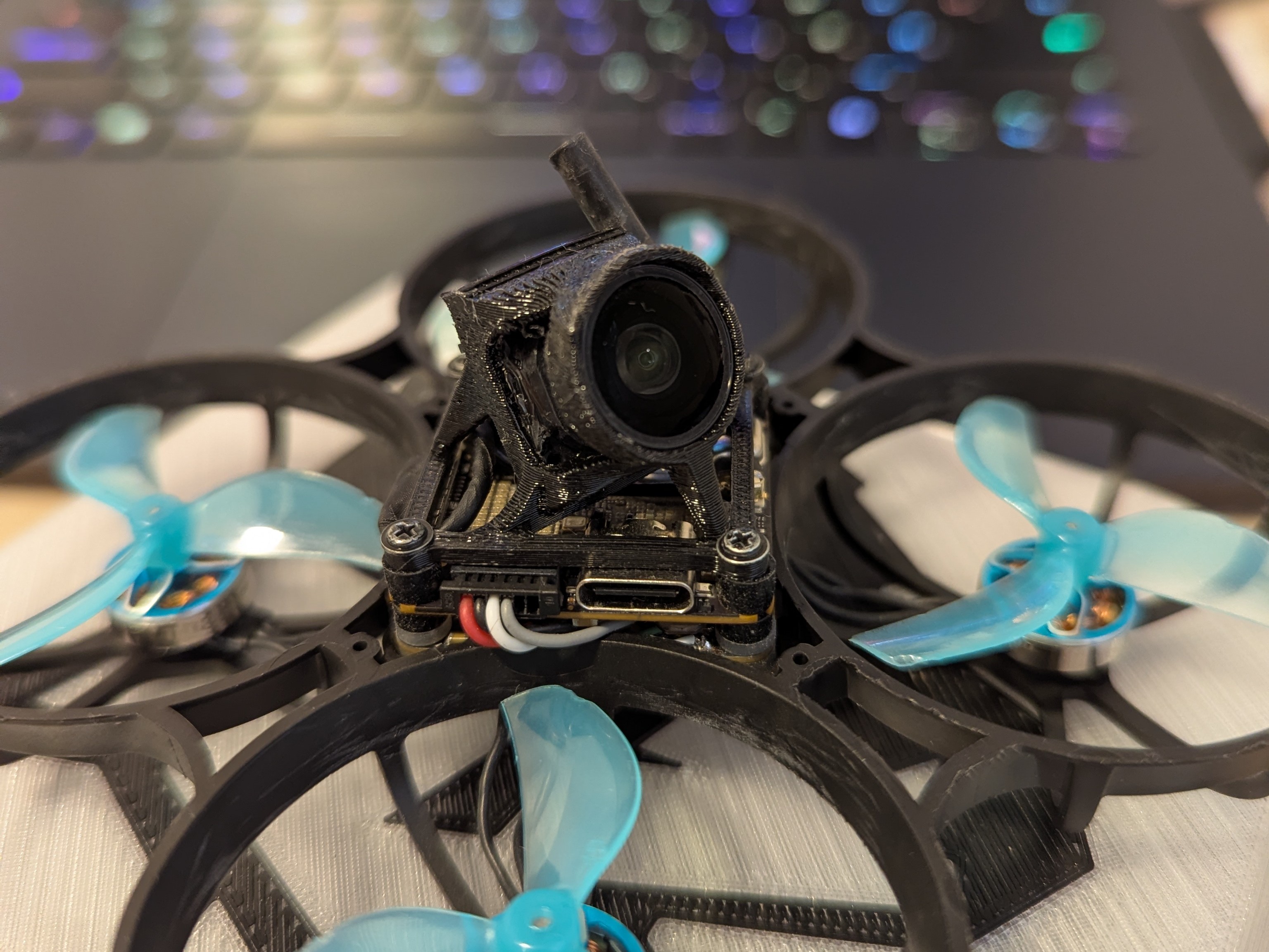 Dji o4 with o3 lens mod canopy