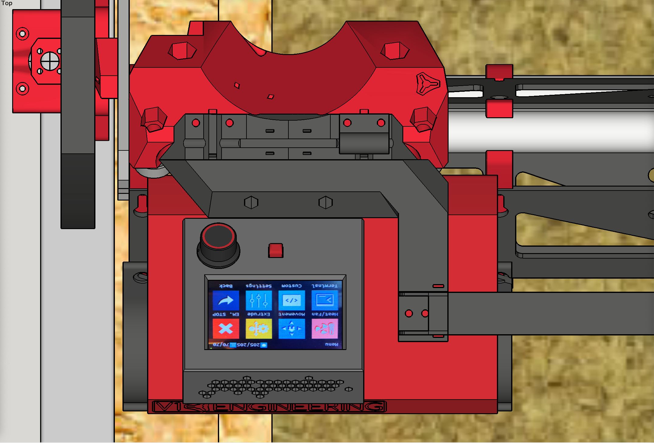 LowRider 3 CNC - Drag Chain Mount (v1.0)