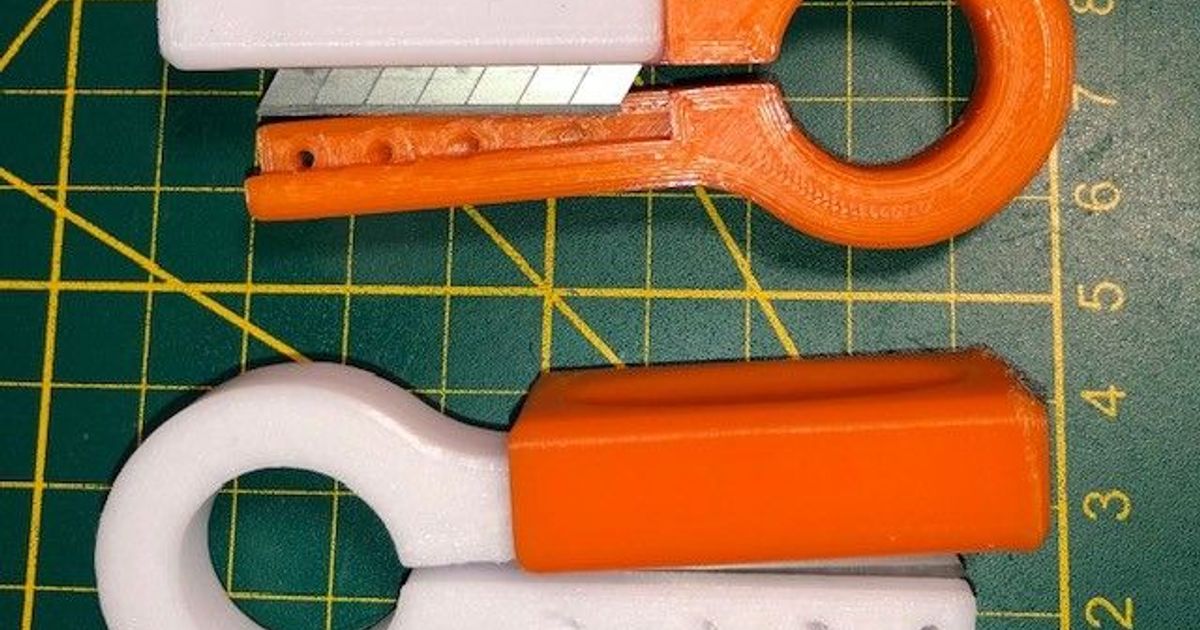 Filament Cutter multi angle (90°, 60°, 45°, 30°) fully printable