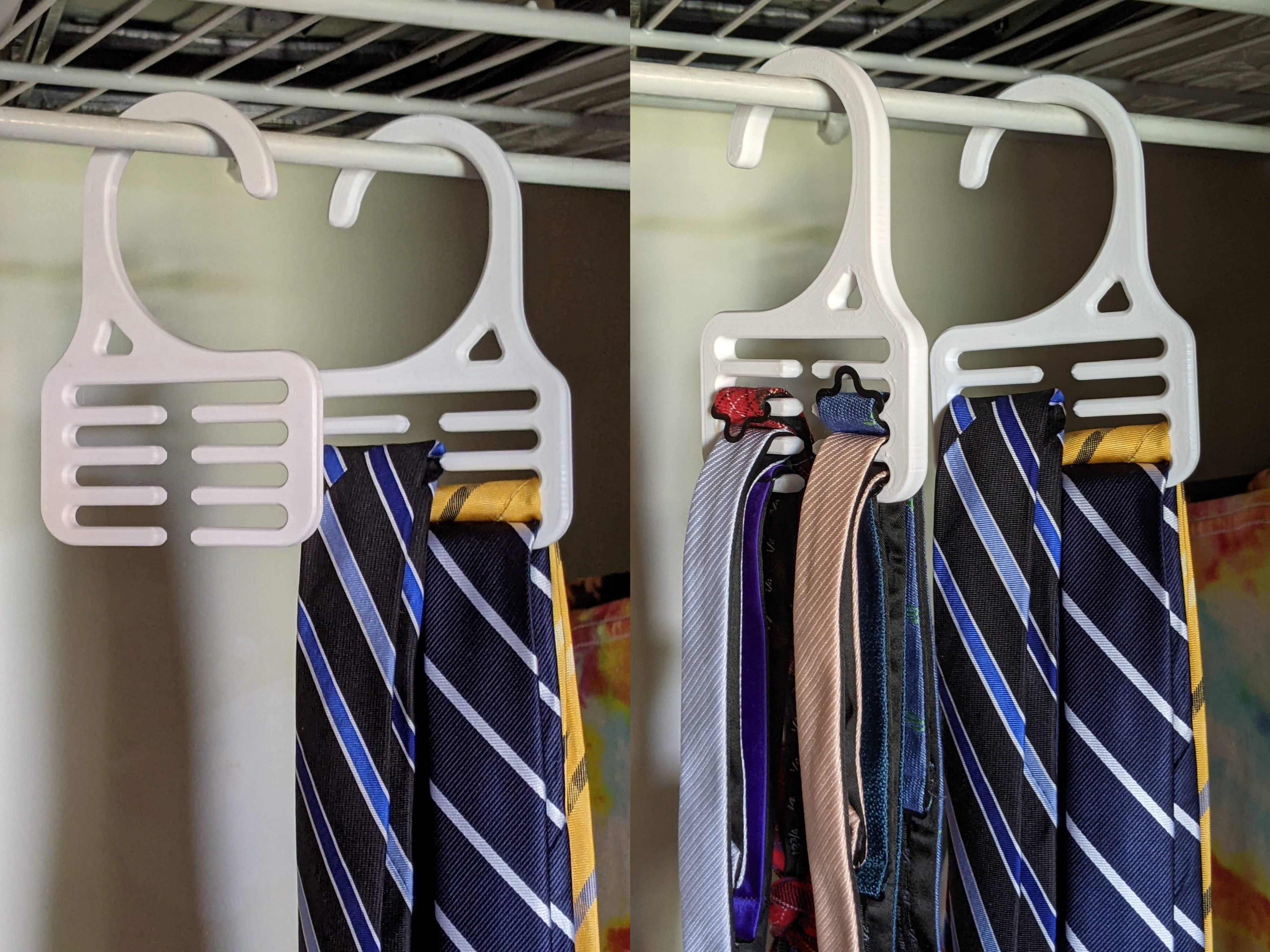 Simple Tie Hanger