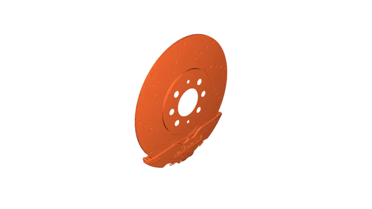 Brake Caliper Clock by Greco1970 | Download free STL model | Printables.com
