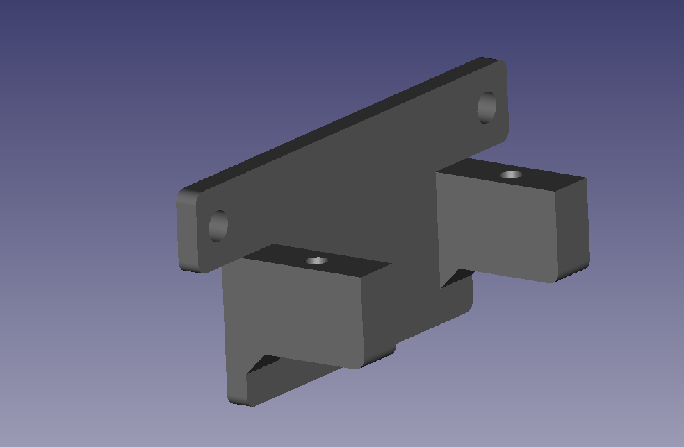 SG90 servo holder by jhaand Download free STL model