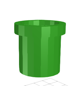 Mario Pipe Planter