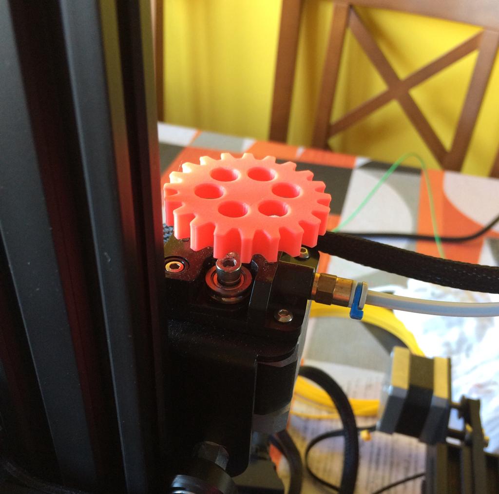 Ender 3 pro engranaje