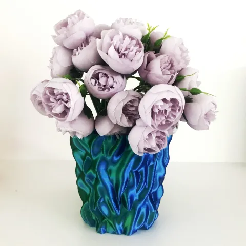 Generative Art Style Flower Pot