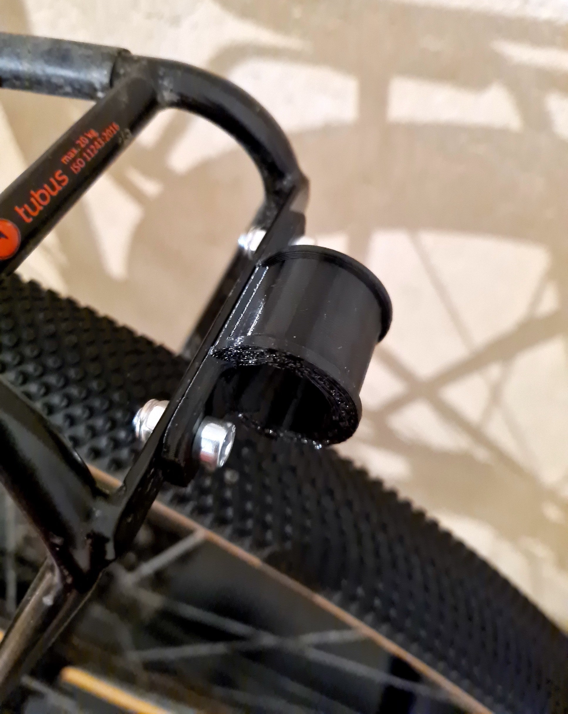 Bicycle Rear Rack Light Mount Seat Post Adaptor by jvolker Download