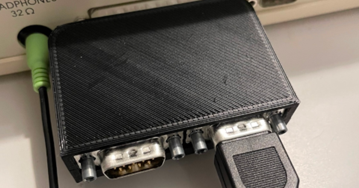 A3000 Parallel Port, Two Port Joystick Interface Case by TomDD