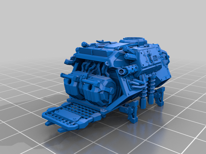 Miniatura 2 do modelo 3D Deep Rock Galactic Drilldozer