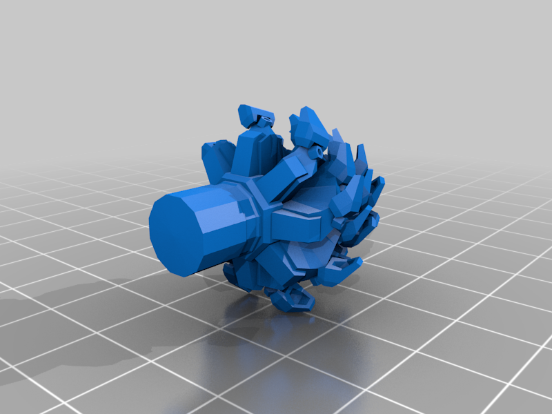 Miniatura 6 do modelo 3D Deep Rock Galactic Drilldozer
