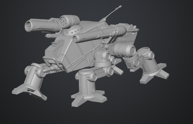 BattleTech Quad-Mech Thunder Fox