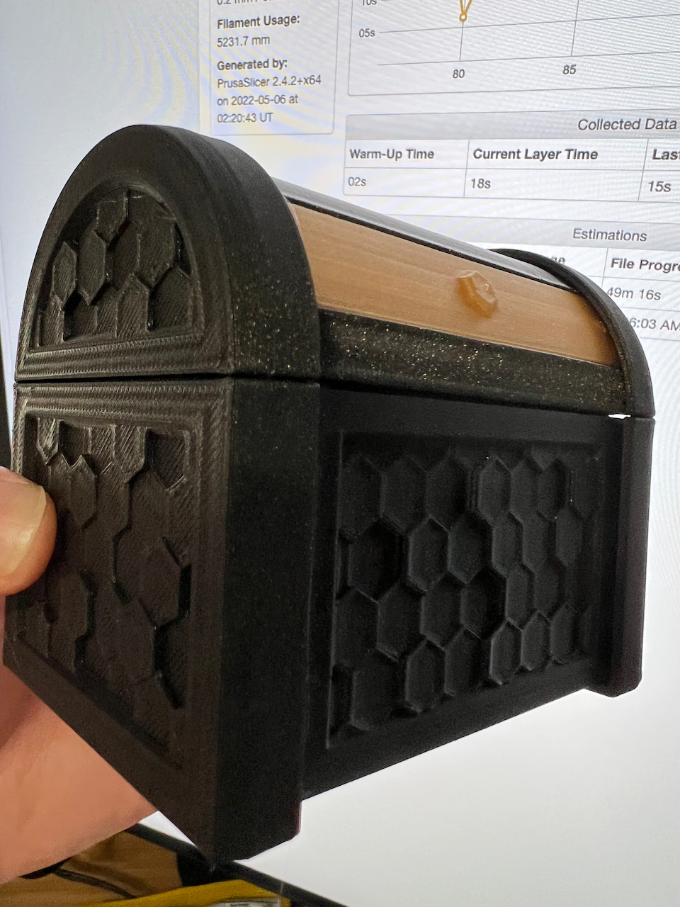 Looser tolerances for Honeycomb Treasure Chest Puzzle Box by REIFY 3D ...