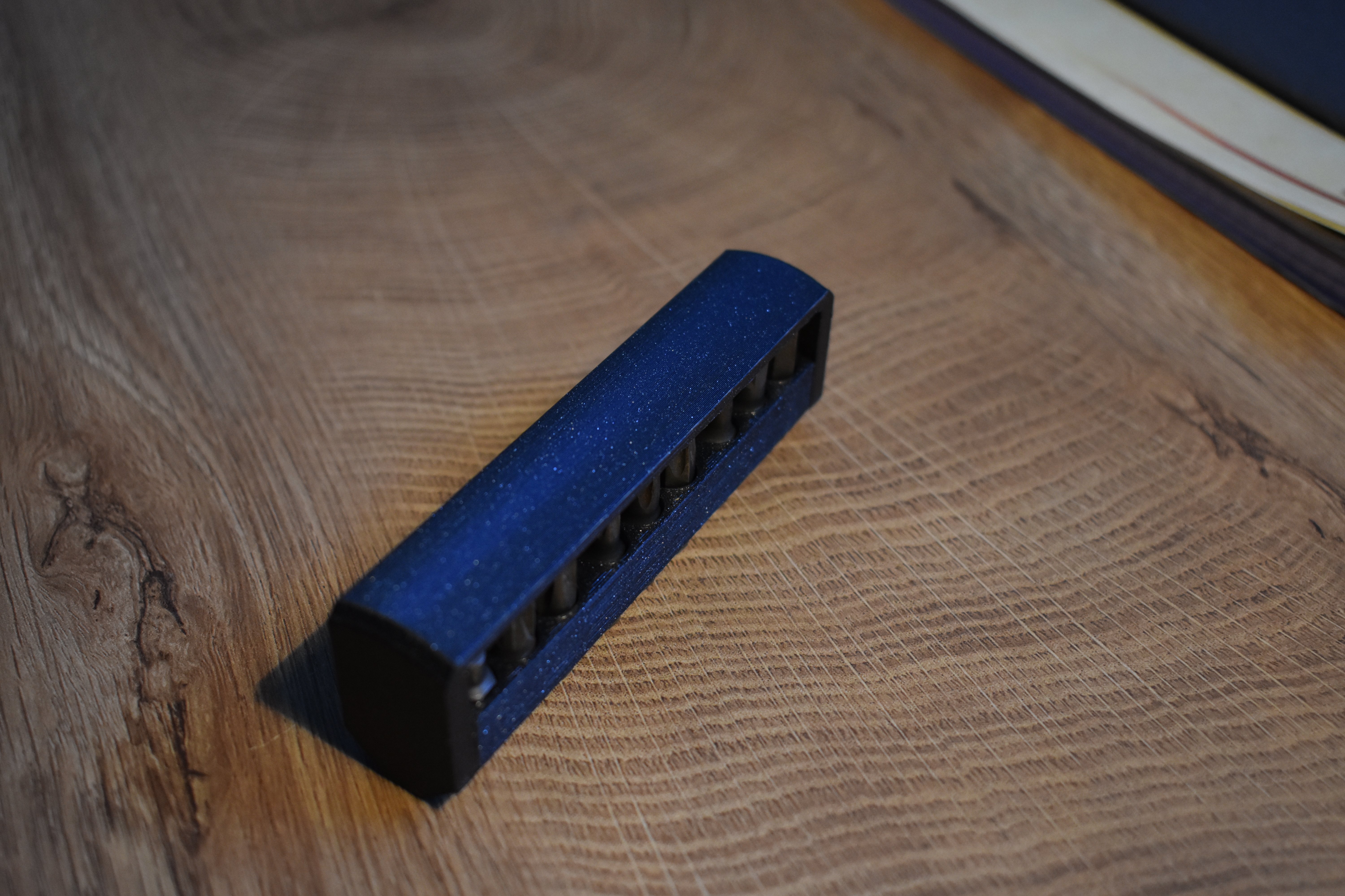 Miniatura 2 do modelo 3D Hex bit holder - 18 bits