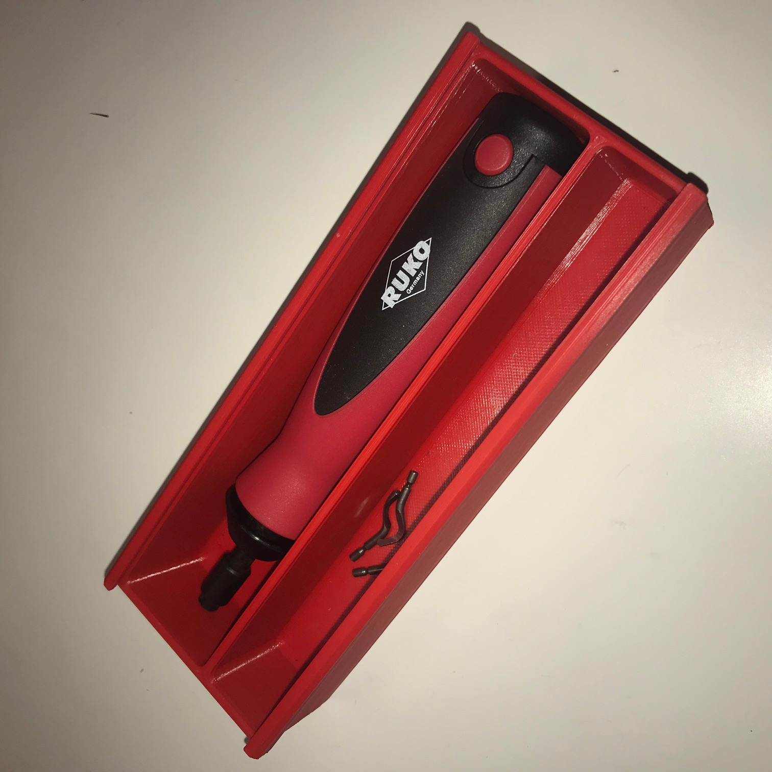 Box for RUKO Unigrat deburrer tool