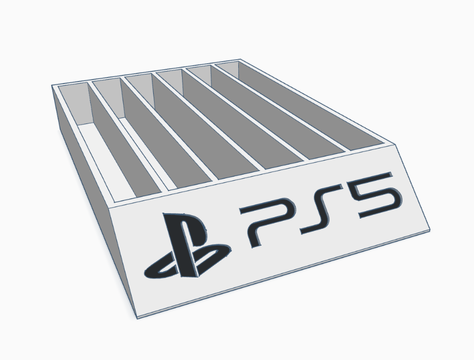 PS5 Games holder by PhunXter | Download free STL model | Printables.com