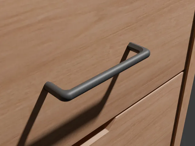 Kitchen Cabinet Handle – Multiple Hole Spacings